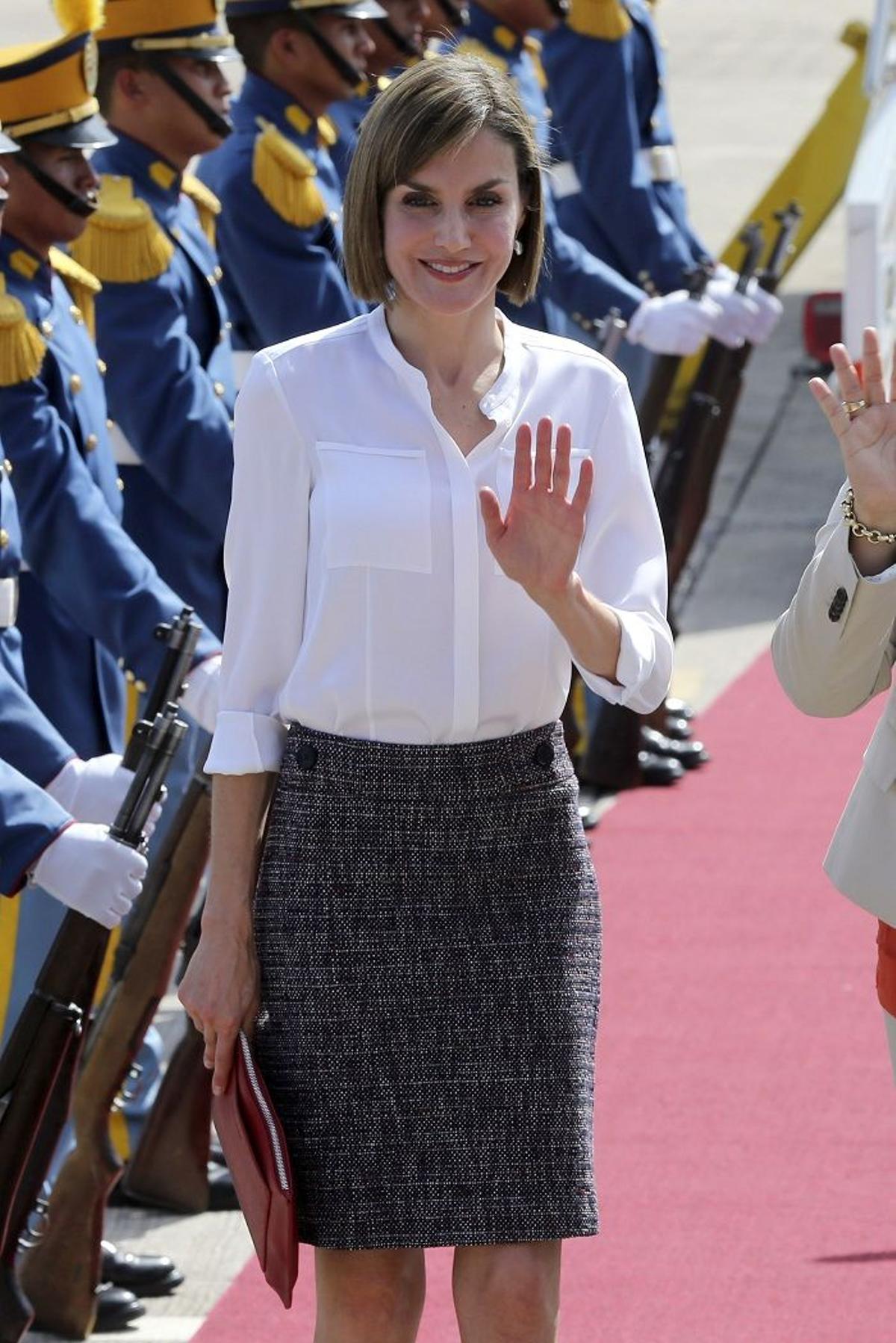 Letizia llega a Honduras pisando fuerte