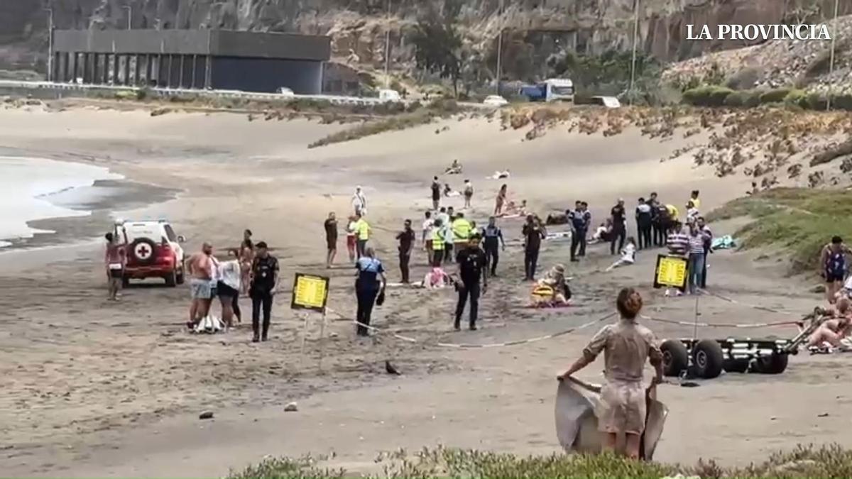 Hallan muerta a una niña de 12 años en Gran Canaria tras rescatar con vida a otro menor en el mar