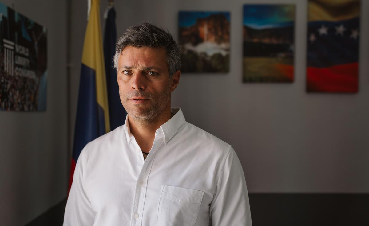 09.07.2024. MADRID. Leopoldo López, político venezolano en el exilio. 