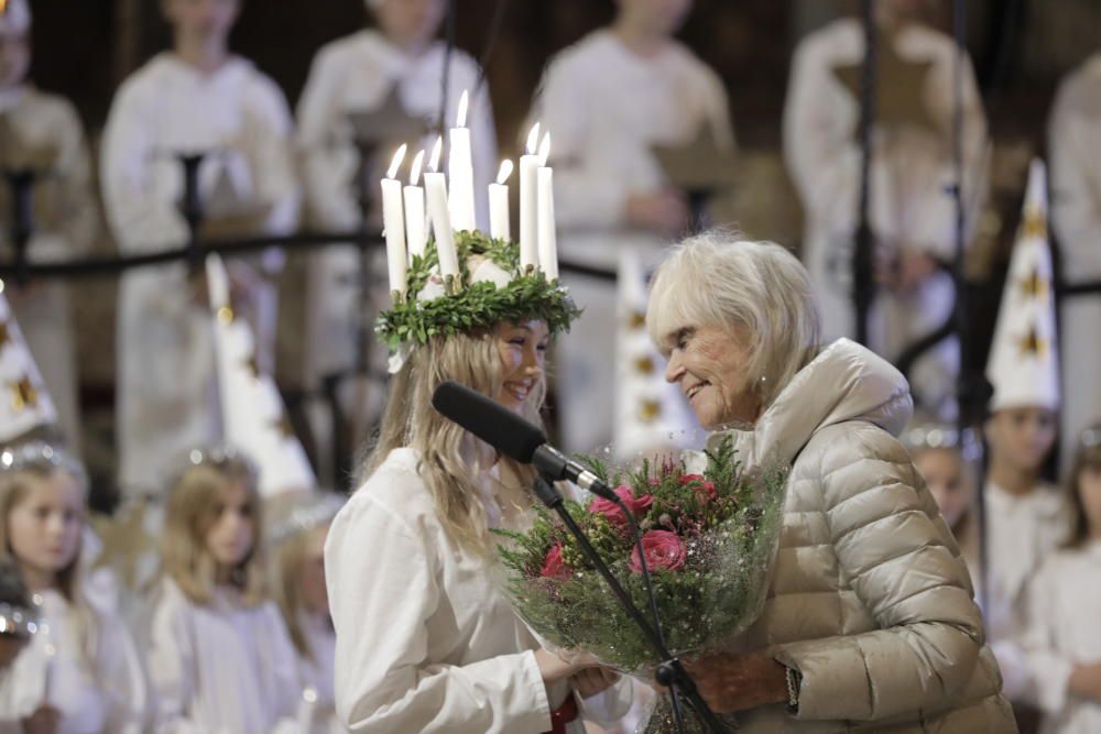 Santa-Lucía-Fest in der Kathedrale in Palma de Mallorca