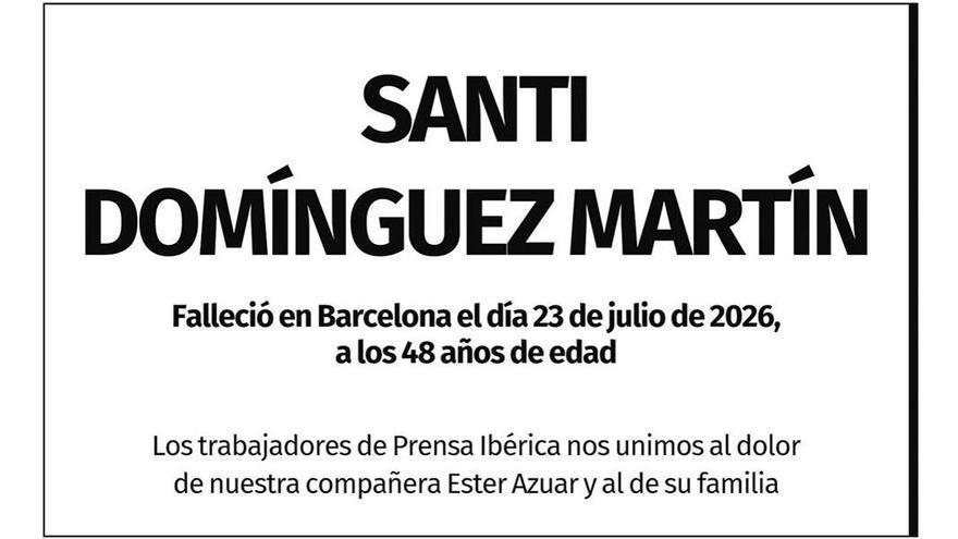 Santi Domínguez Martín