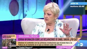 La criminòloga Carmen Balfagón, advocada de la família Sancho, indignada amb els últims rumors sobre Daniel: ¡No ho accepto!