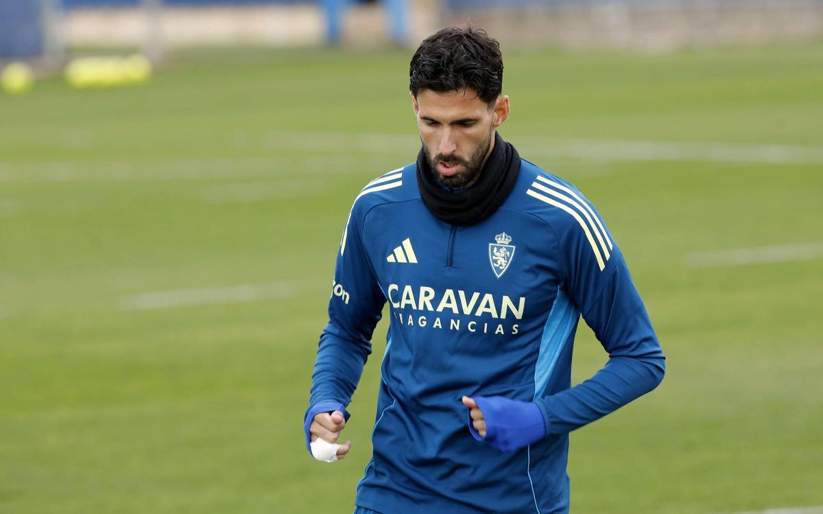 Kodro, en un entrenamiento en la Ciudad Deportiva.