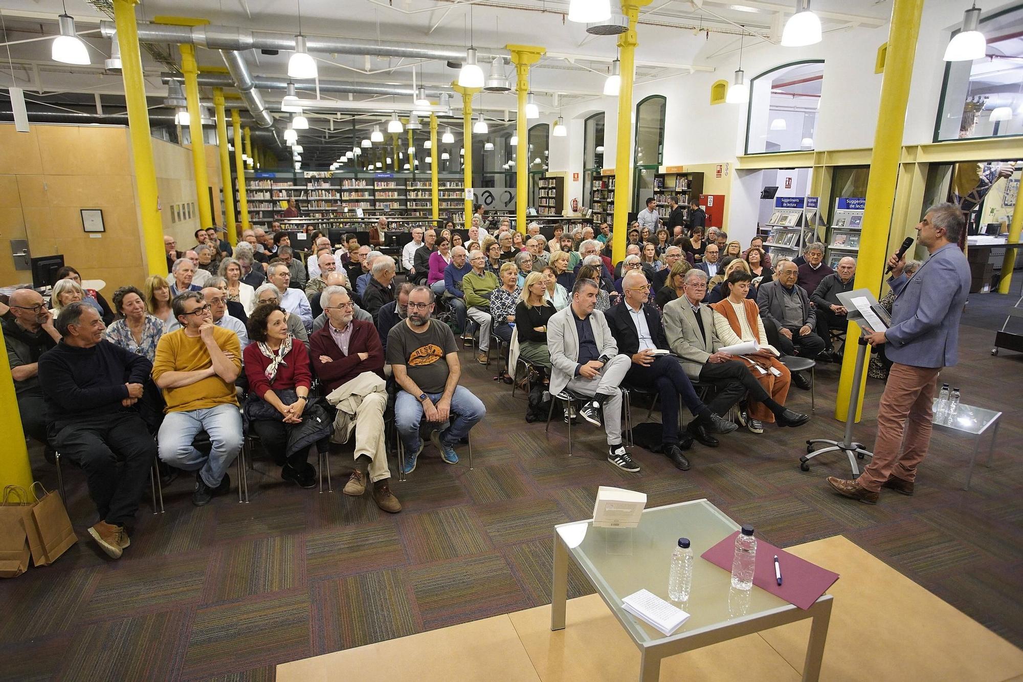 Les fotos de la presentació del llibre “Salvador Sunyer. Temps polítics (1977-1991)”