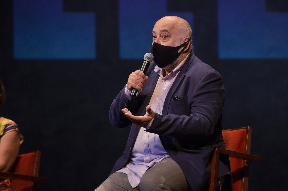 Presentación de la obra 'Electra' en el Teatro Pérez Galdós