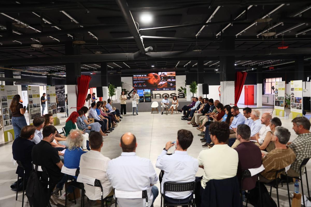 EN IMÁGENES: Visita de expertos internacionales del espacio al Pozo Sotón