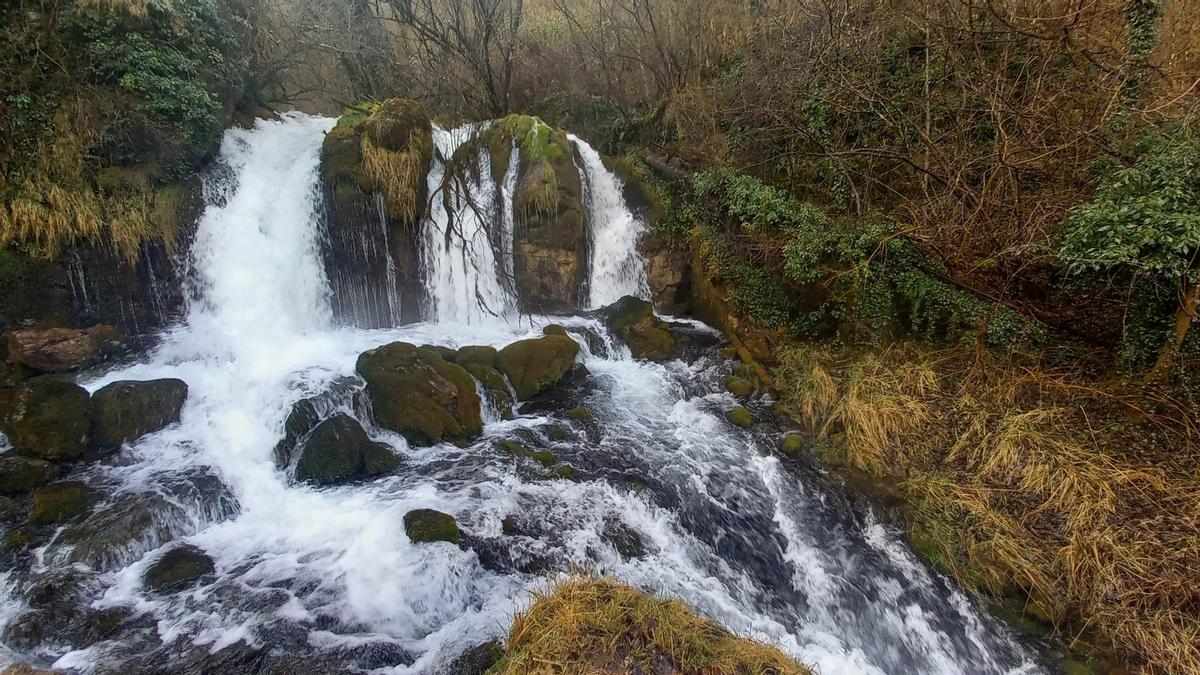 El riu Bastareny al terme de Gisclareny