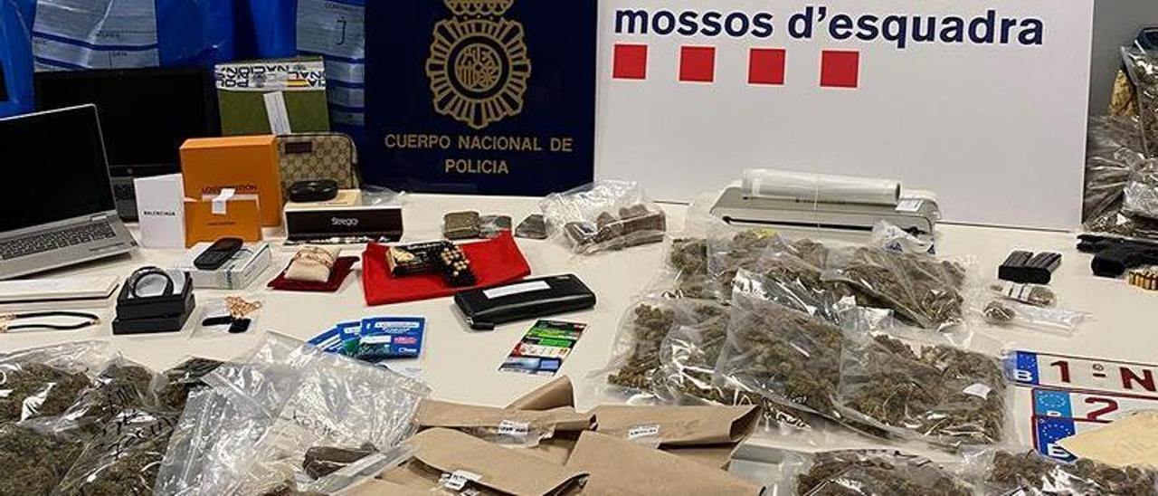 Elements intervinguts en l&#039;operació policial