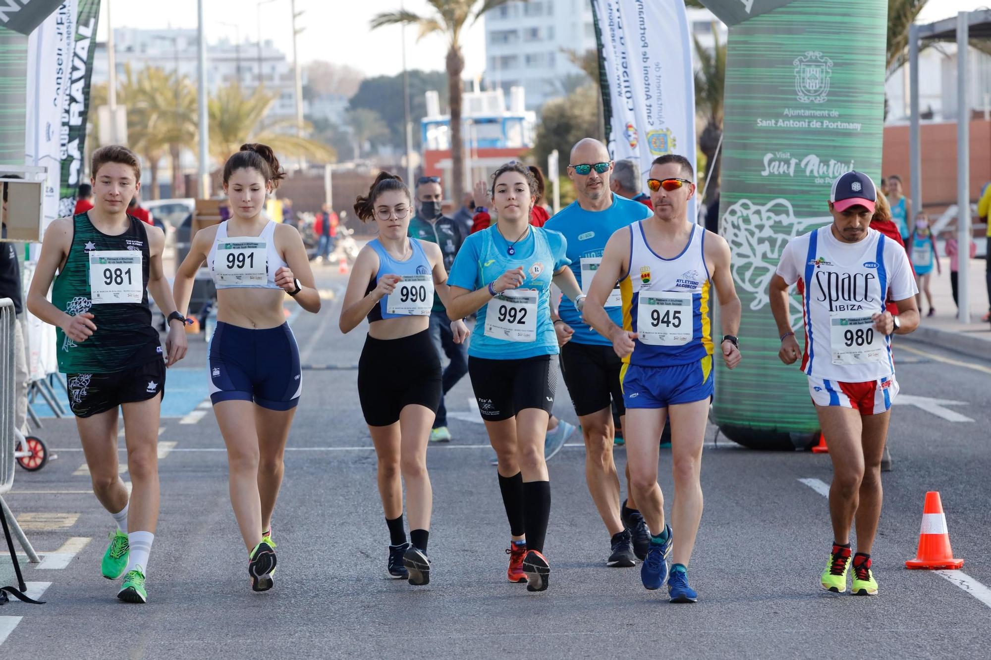 Campeonato balear de marcha en Sant Antoni