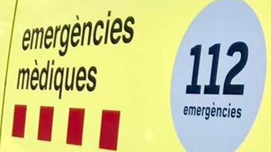 El SEM ha traslladat el ferit a l&#039;Hospital Josep Trueta de Girona.