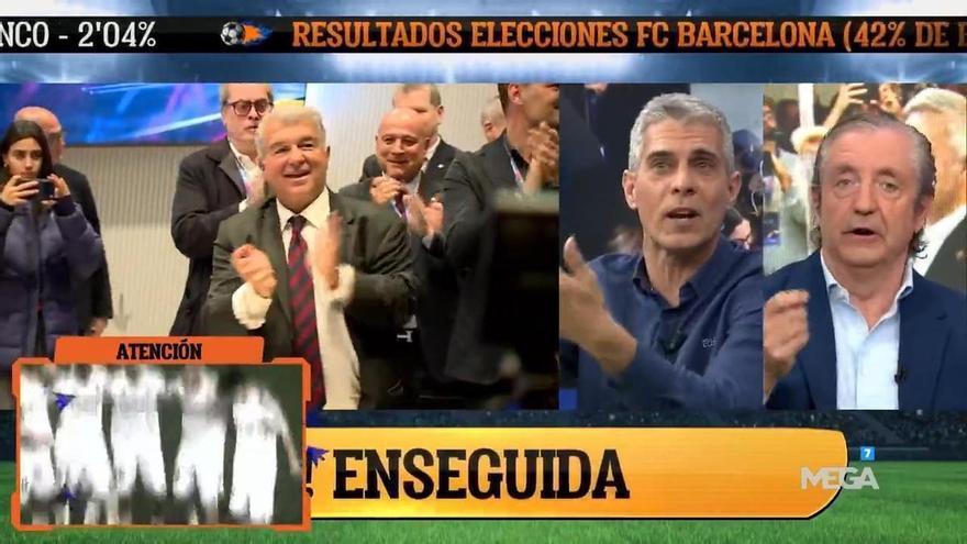 José Luis Sánchez, cuestiona el día electoral del FC Barcelona y Pedrerol lo frena en seco