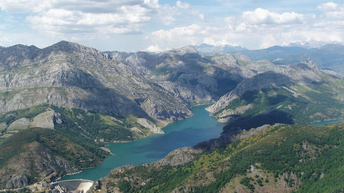 Embalse de Riaño.