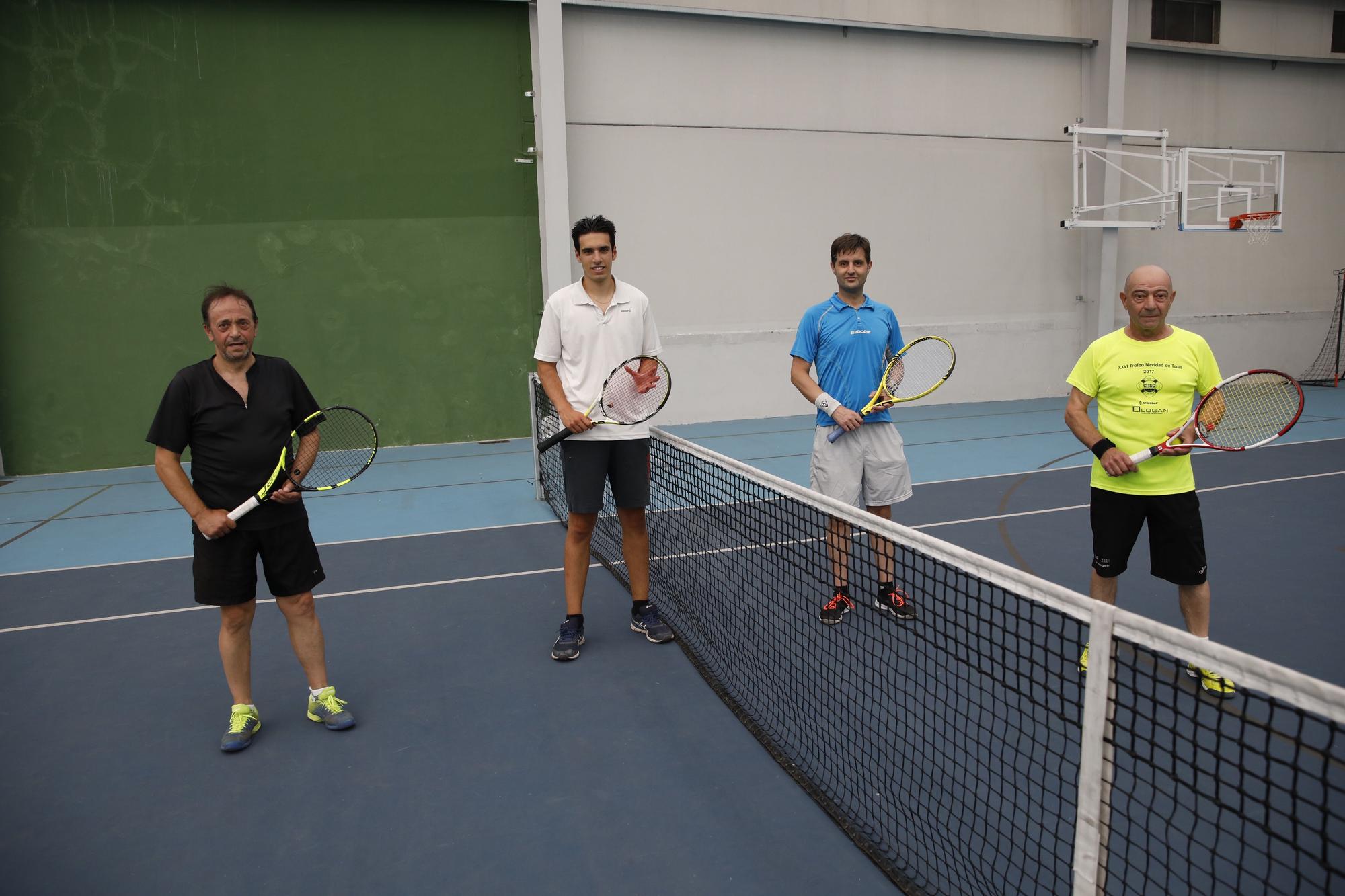 El día después de la victoria de Carreño: Grupo Covadonga, en el Santa Olaya y en el club de Tenis de Gijón