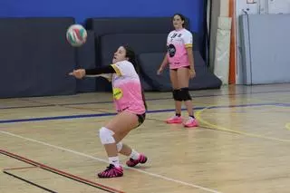 Todas las imágenes de las jornadas de tecnificación de vóley en el Polideportivo Es Viver