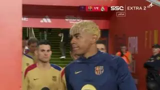Szczesny explica el cambio de 'look' de Lamine Yamal antes de la final de Copa