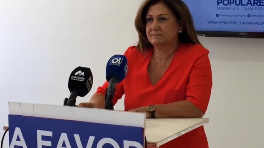 La concejala del PP implicada, Carmen Díaz.
