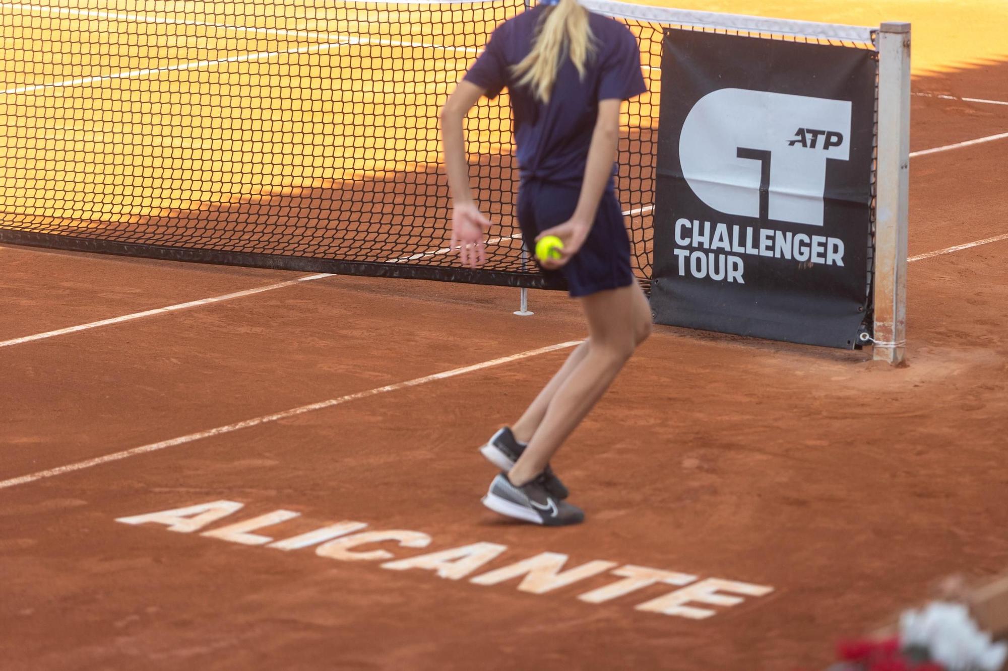 Así ha sido al jornada del miercoles en el II Challenger ATP de Tenis en el club Montemar de Alicante