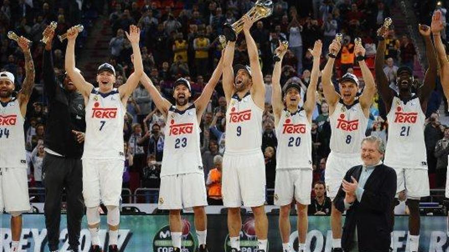 Sergi Llull tenyeix una altra Copa de blanc