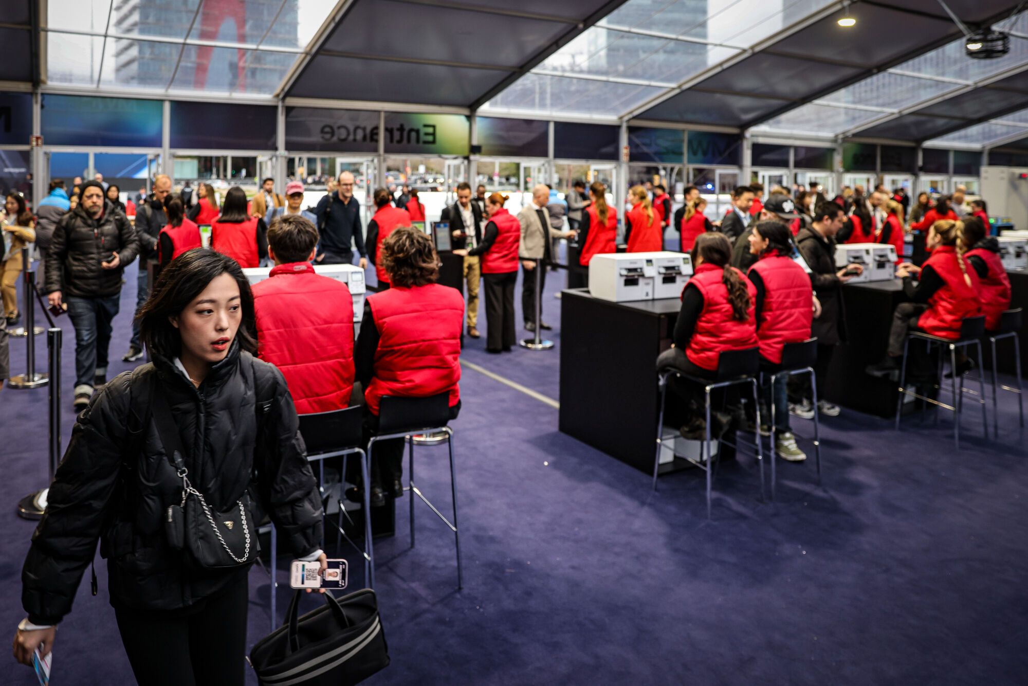 Controls de seguretat per entrar al MWC25