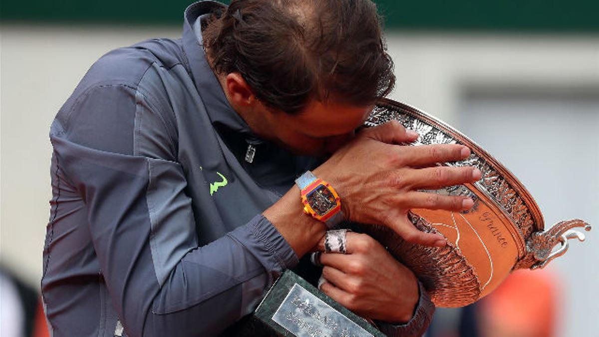 Rafa Nadal, campeón del Roland Garros
