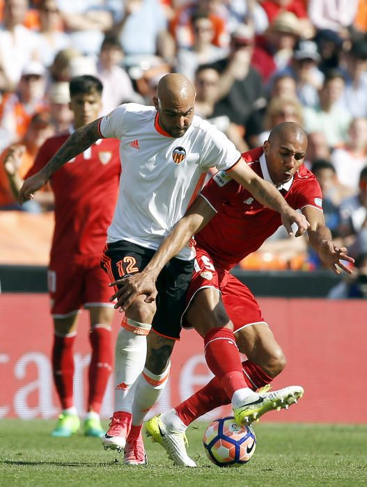 Valencia - Sevilla, en imágenes