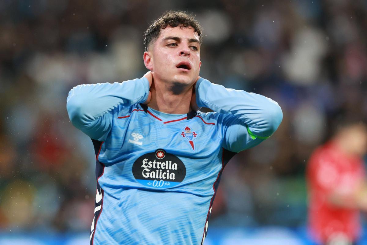 El Celta - Osasuna de la jornada 23 de LaLiga, en imágenes