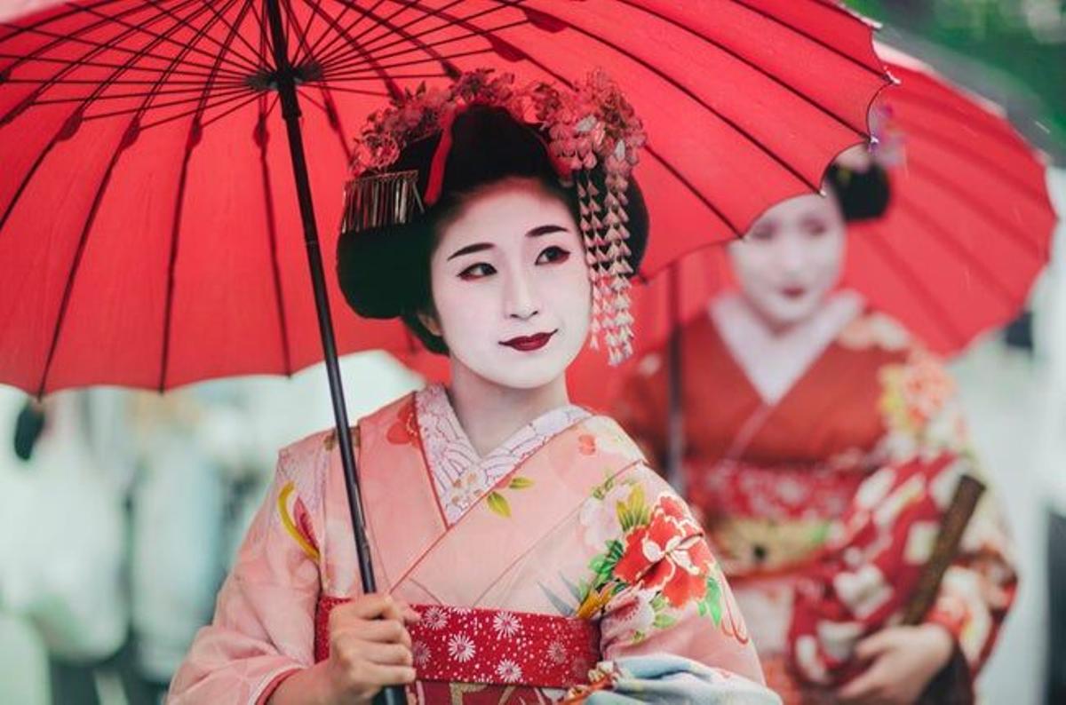 Maiko en Kioto