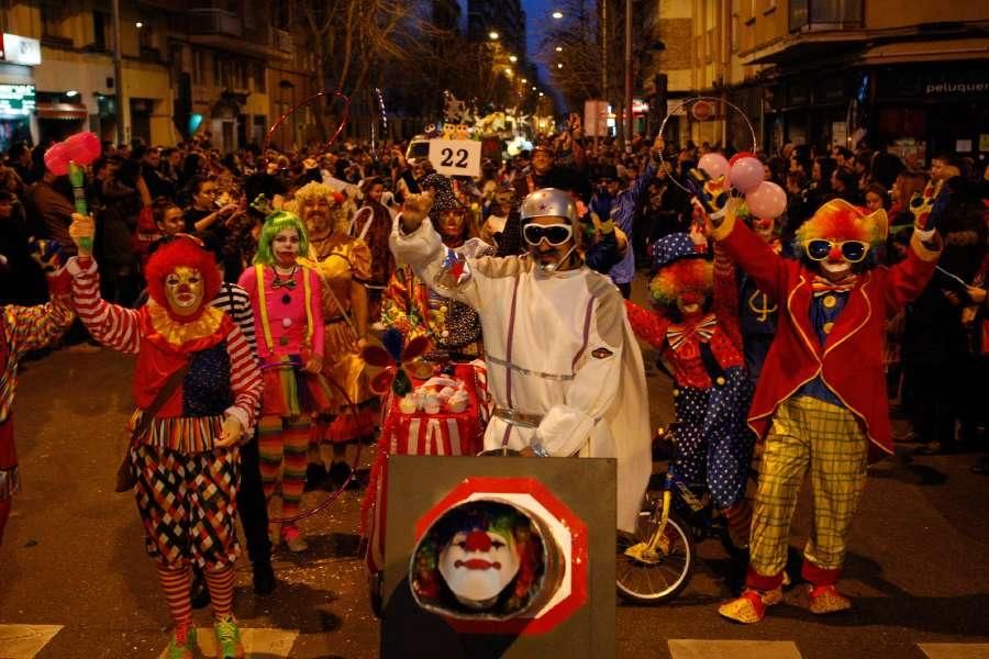 Carnaval Zamora 2017: Desfile de domingo en Zamora