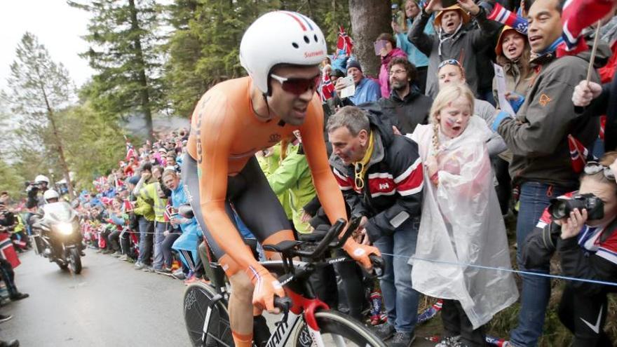 Tom Dumoulin, campeón del mundo de contrarreloj