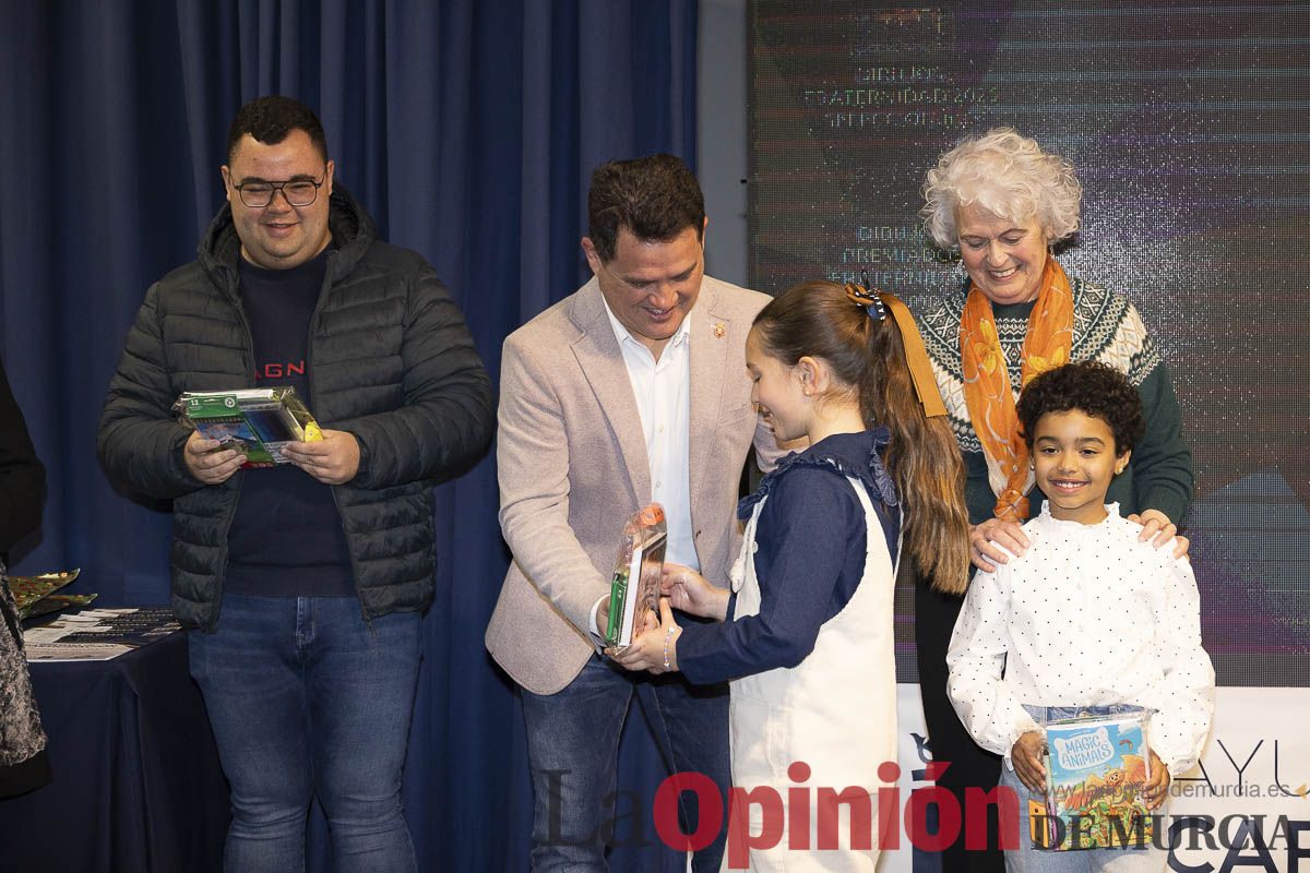 Entrega de los premios por el 'Día de la Fraternidad' en Caravaca