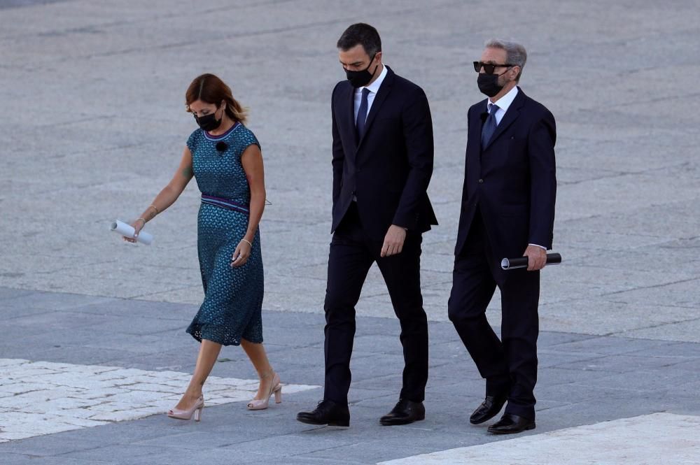 Homenatge d'estat a les víctimes de la covid-19