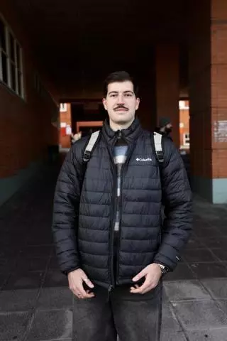 El gimnasio, la vía de escape del canario Ángel Menéndez, que quiere especializarse en digestivo