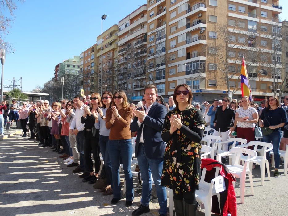 Homenaje a las víctimas del bombardeo franquista en Xàtiva