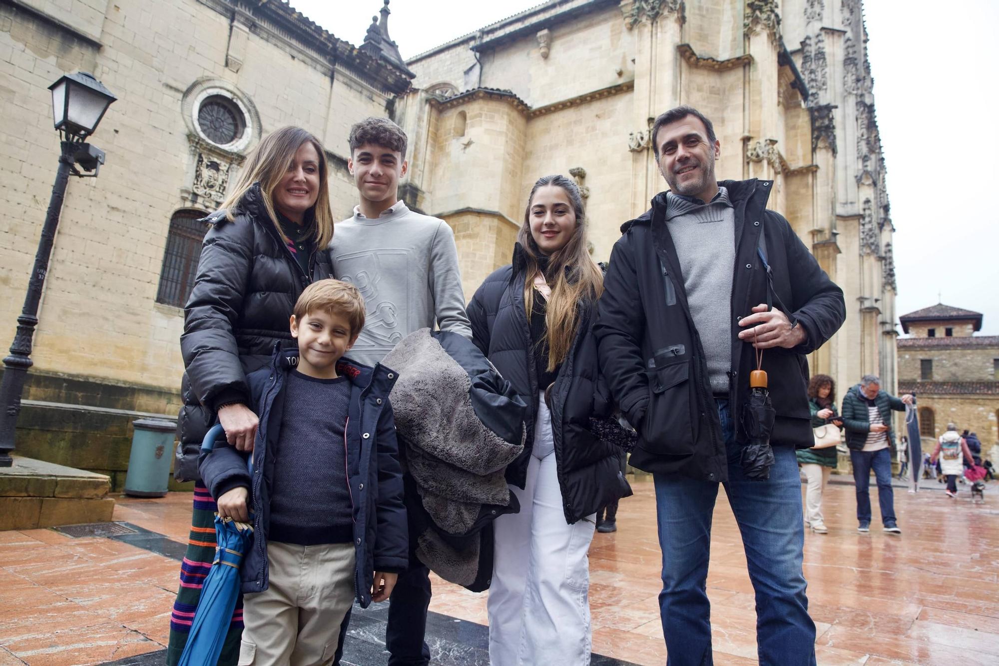 Turistas en Asturias durante el puente de la Constitución