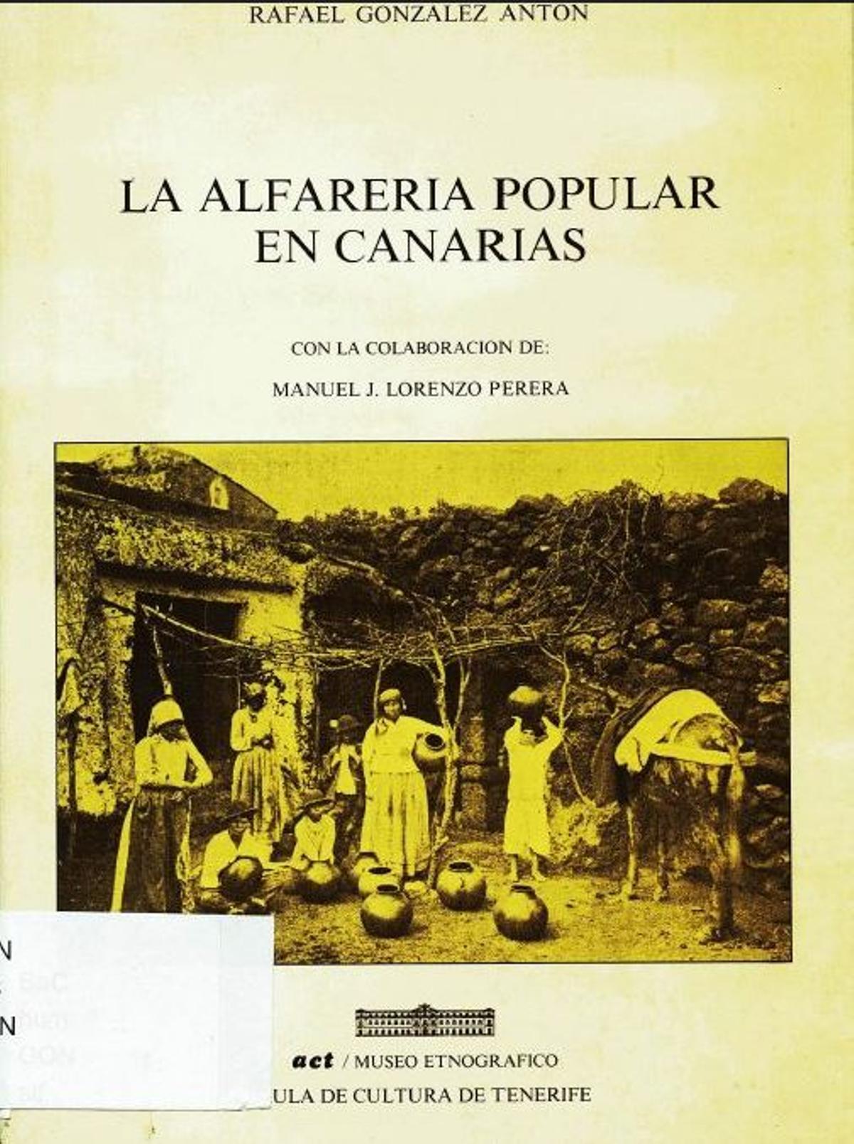 Una de las publicaciones de Rafael González Antón.