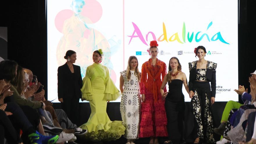 Desfile 'Andalucía' durante la Torino Fashion Week.