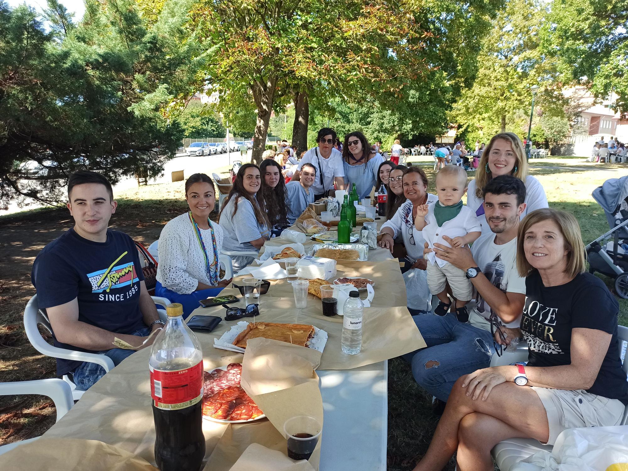 Así fue la comida campestre de Noreña en el parque de Los Riegos