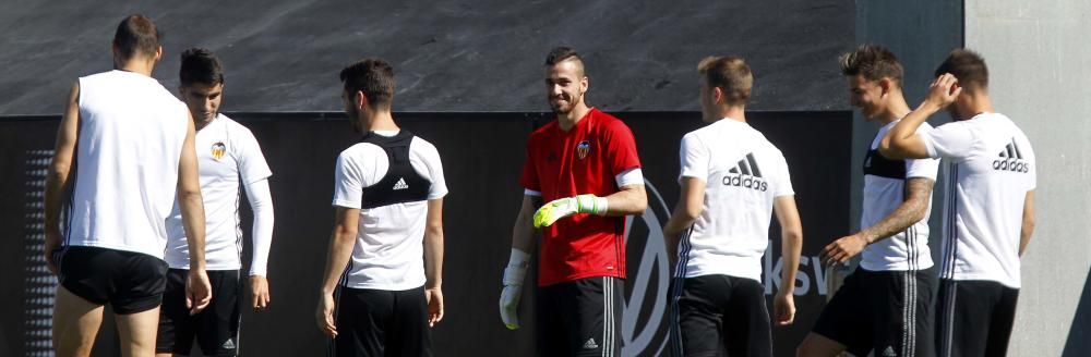 El Valencia se prepara para recibir a la Real Soci