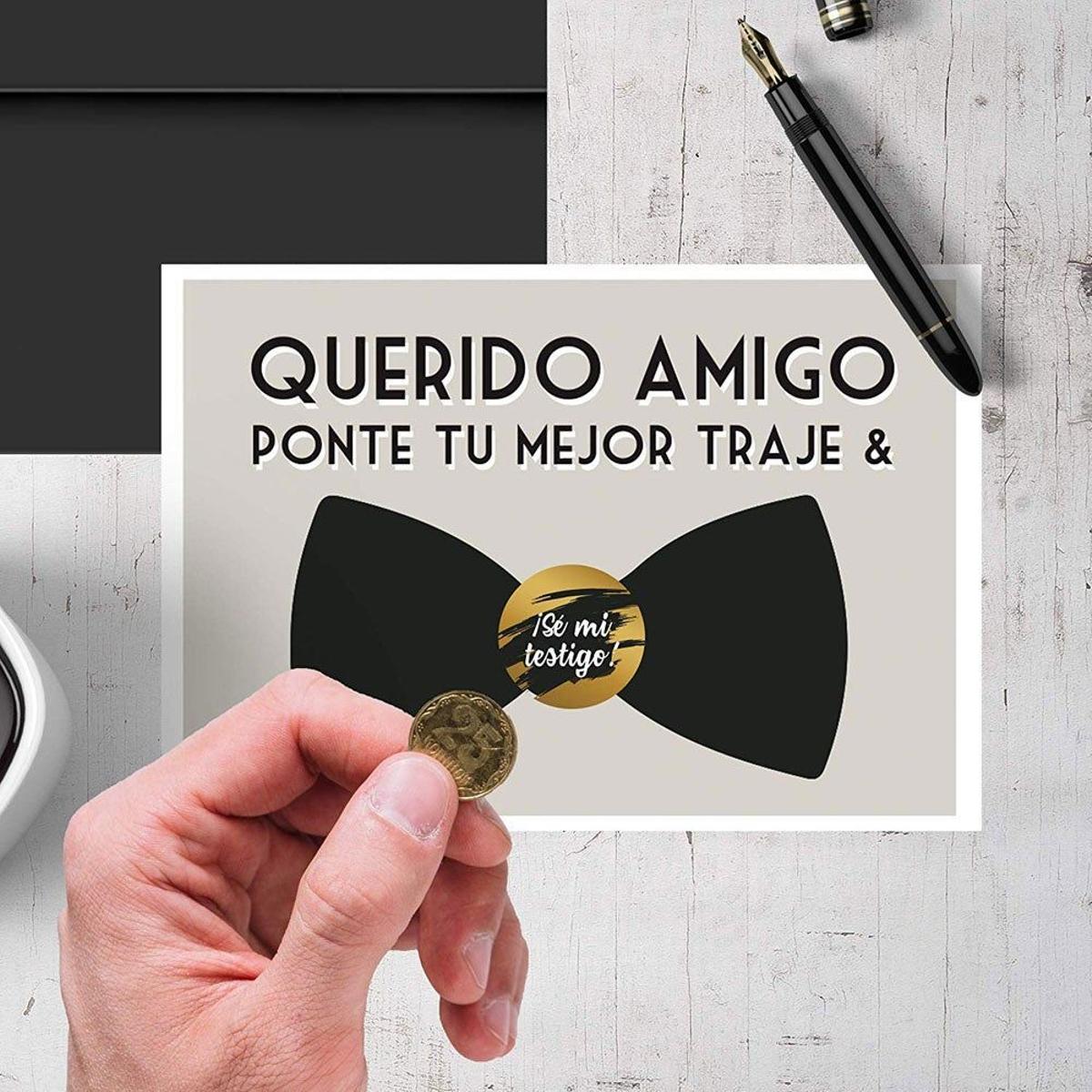 Tarjeta anuncio boda de Amazon (precio: 4,25 euros)