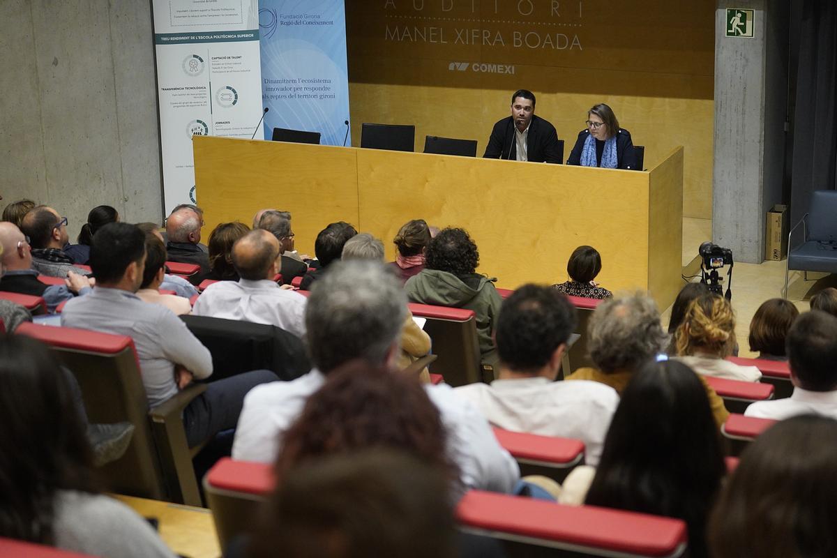 Presentació de l’informe  ObservaTIG a l’edifici Narcís Monturiol.