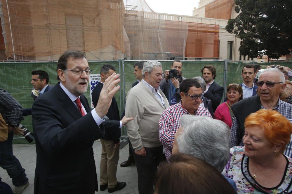 Rajoy arranca la campaña en Alicante