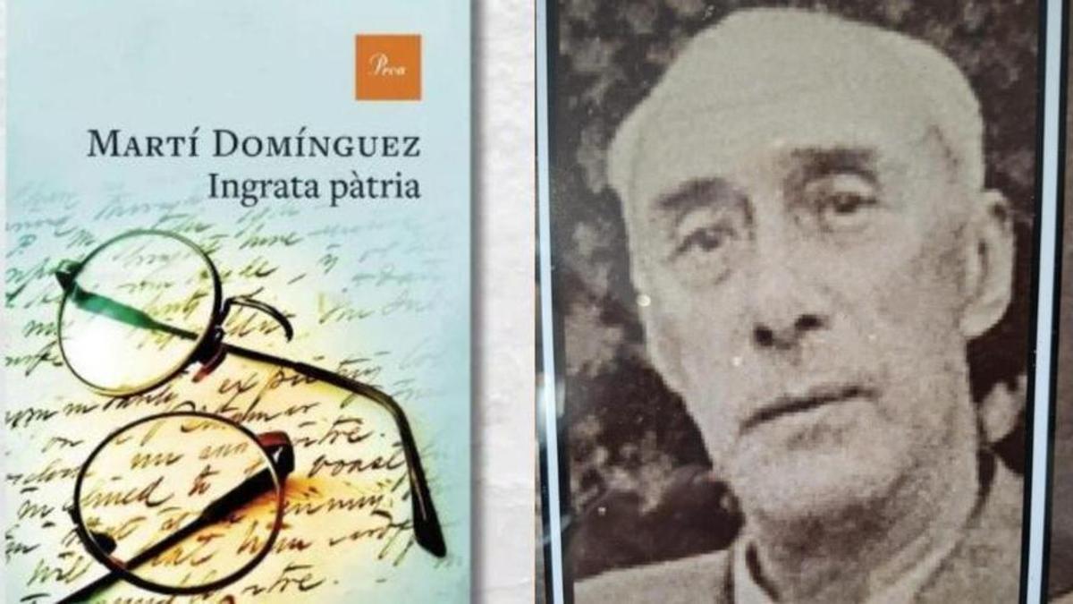 Libro 'Ingrata pàtria' de Martí Domínguez. Boán Callejas, a la derecha.
