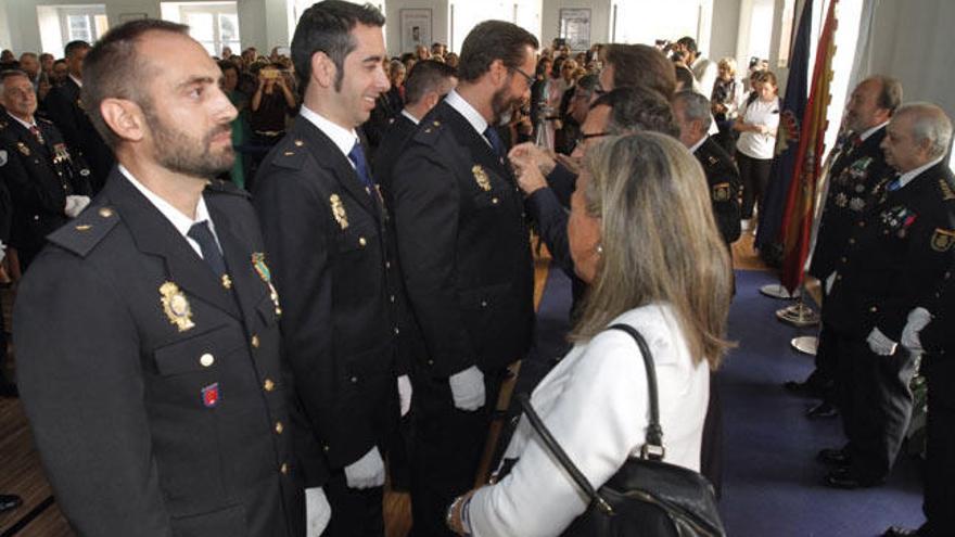 Acto de entrega de las medallas en Vigo // J. Santomé