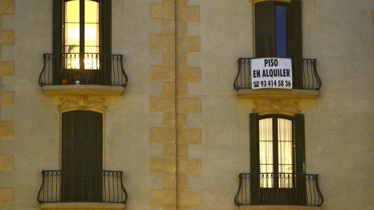 Piso en alquiler en la calle Gran Vía de Barcelona.