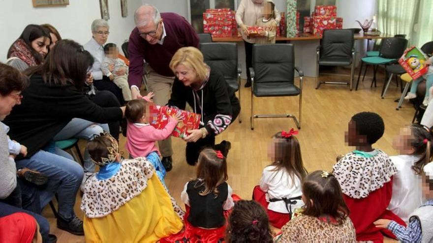 Los Reyes se adelantan  en la Casa Cuna