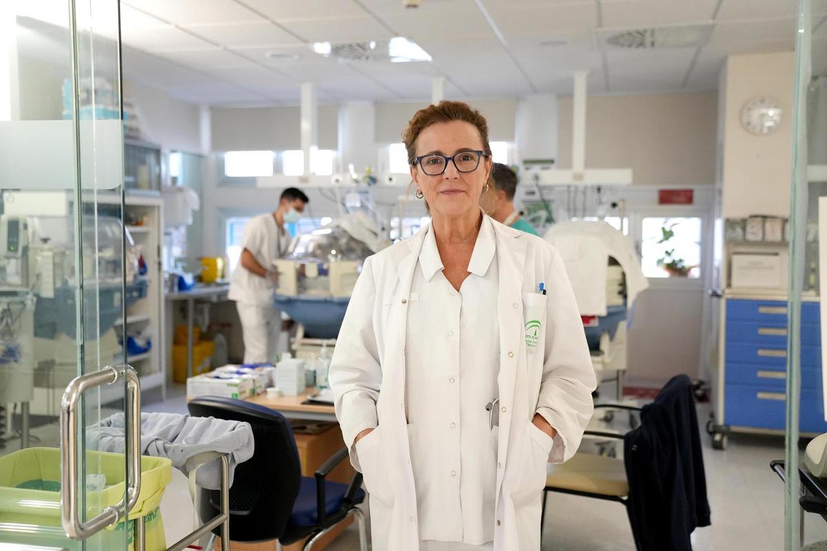María José Párraga Quiles, jefa de Neonatología del HURS y del Banco de Leche Materna.