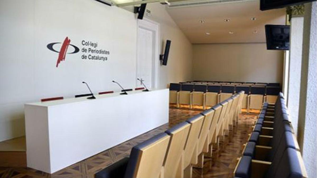 Col·legi de Periodistes de Catalunya.