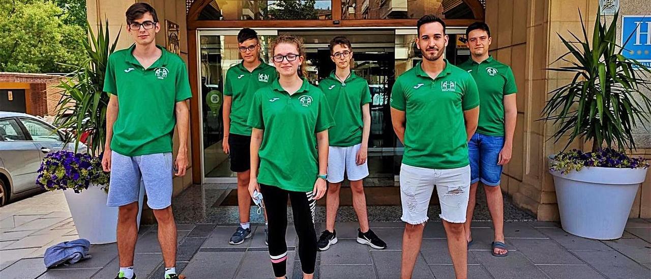 Representantes del Club de Ajdedrez de Alaquàs compiten en el campeonato de España. | A.A.