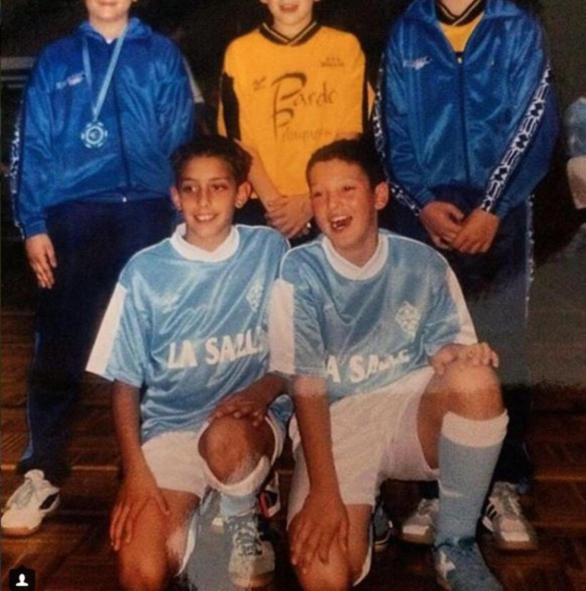 Un joven Borja Iglesias
