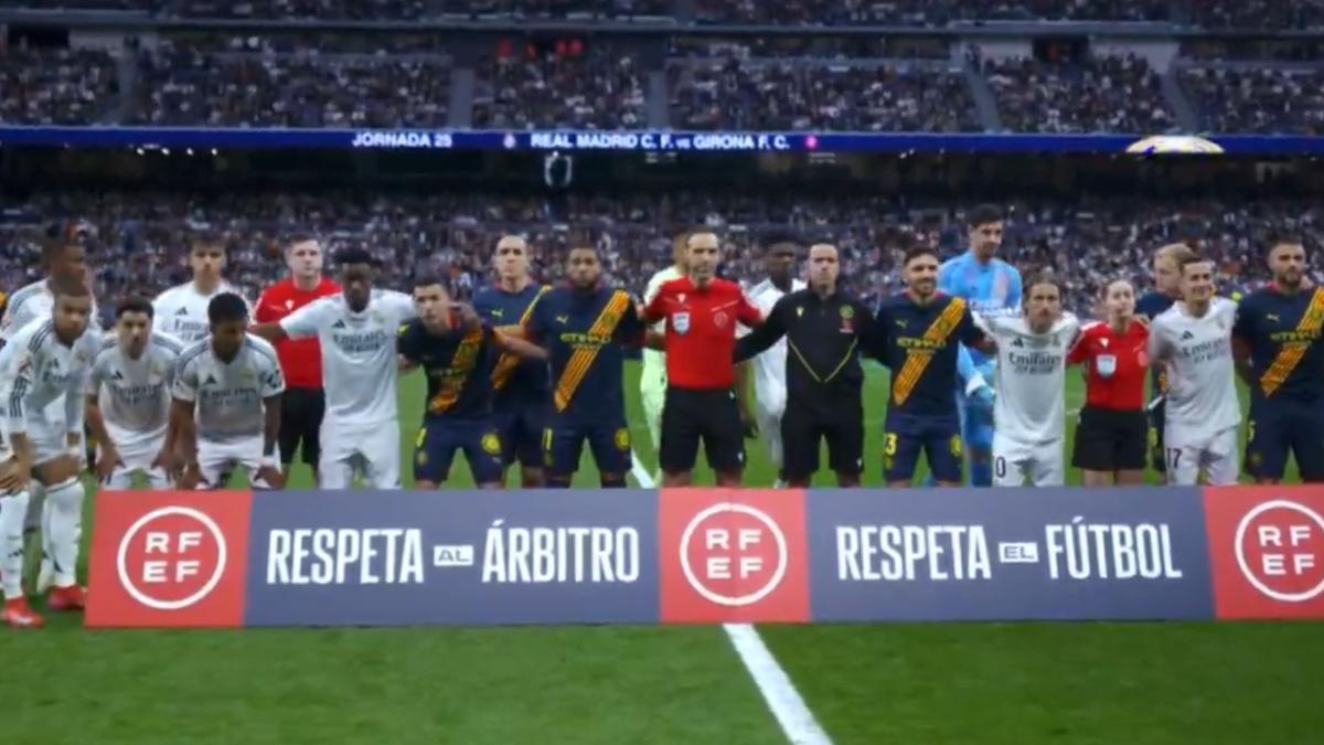 El Santiago Bernabéu estalló en contra d elos árbitros
